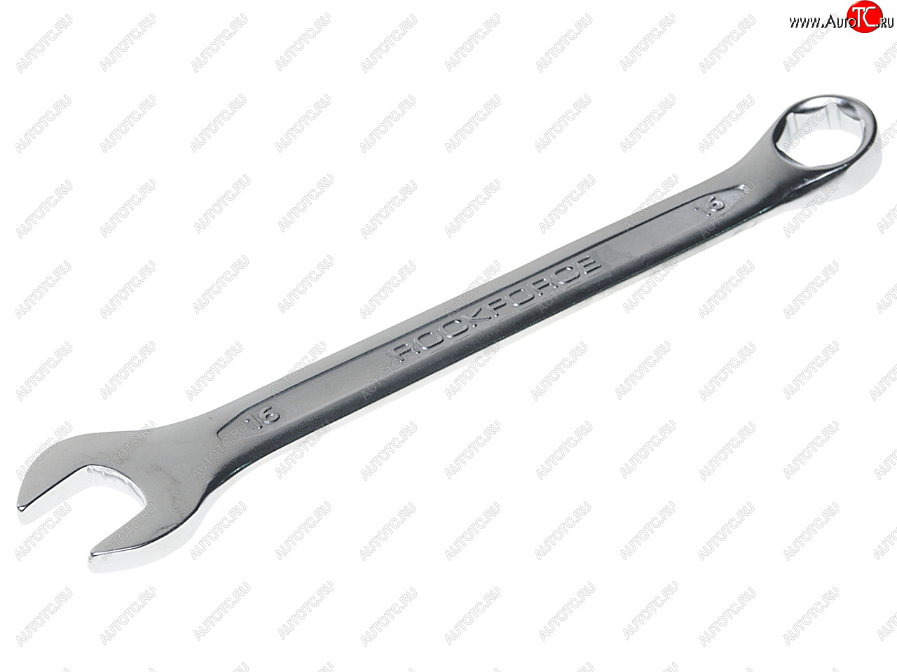 188 р. Ключ комбинированный 16х16мм шестигранный ROCKFORCE ROCKFORCE rf-75516h  с доставкой в г. Пермь