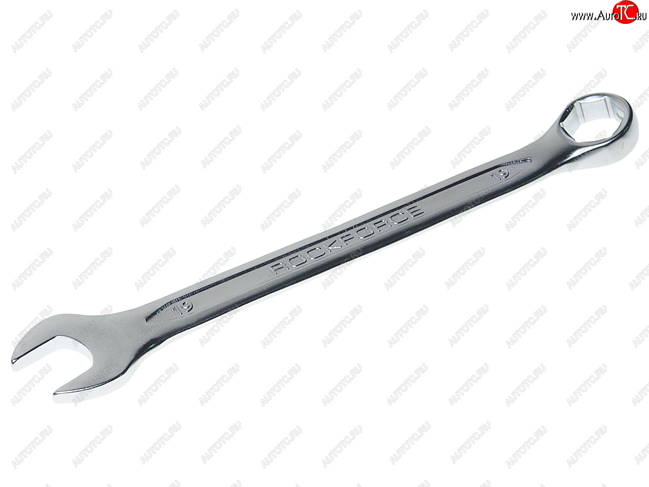 181 р. Ключ комбинированный 19х19мм шестигранный ROCKFORCE ROCKFORCE rf-75519h ROCKFORCE rf-75519h  с доставкой в г. Пермь