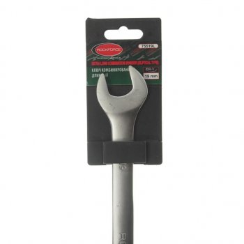 299 р. Ключ комбинированный 19х19мм удлиненный с держателем ROCKFORCE ROCKFORCE rf-75519l ROCKFORCE rf-75519l  с доставкой в г. Пермь. Увеличить фотографию 2