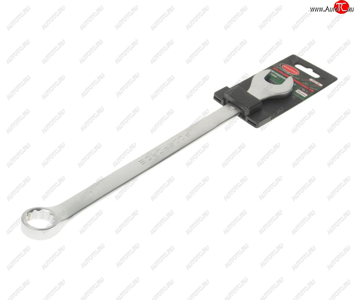 299 р. Ключ комбинированный 19х19мм удлиненный с держателем ROCKFORCE ROCKFORCE rf-75519l ROCKFORCE rf-75519l  с доставкой в г. Пермь