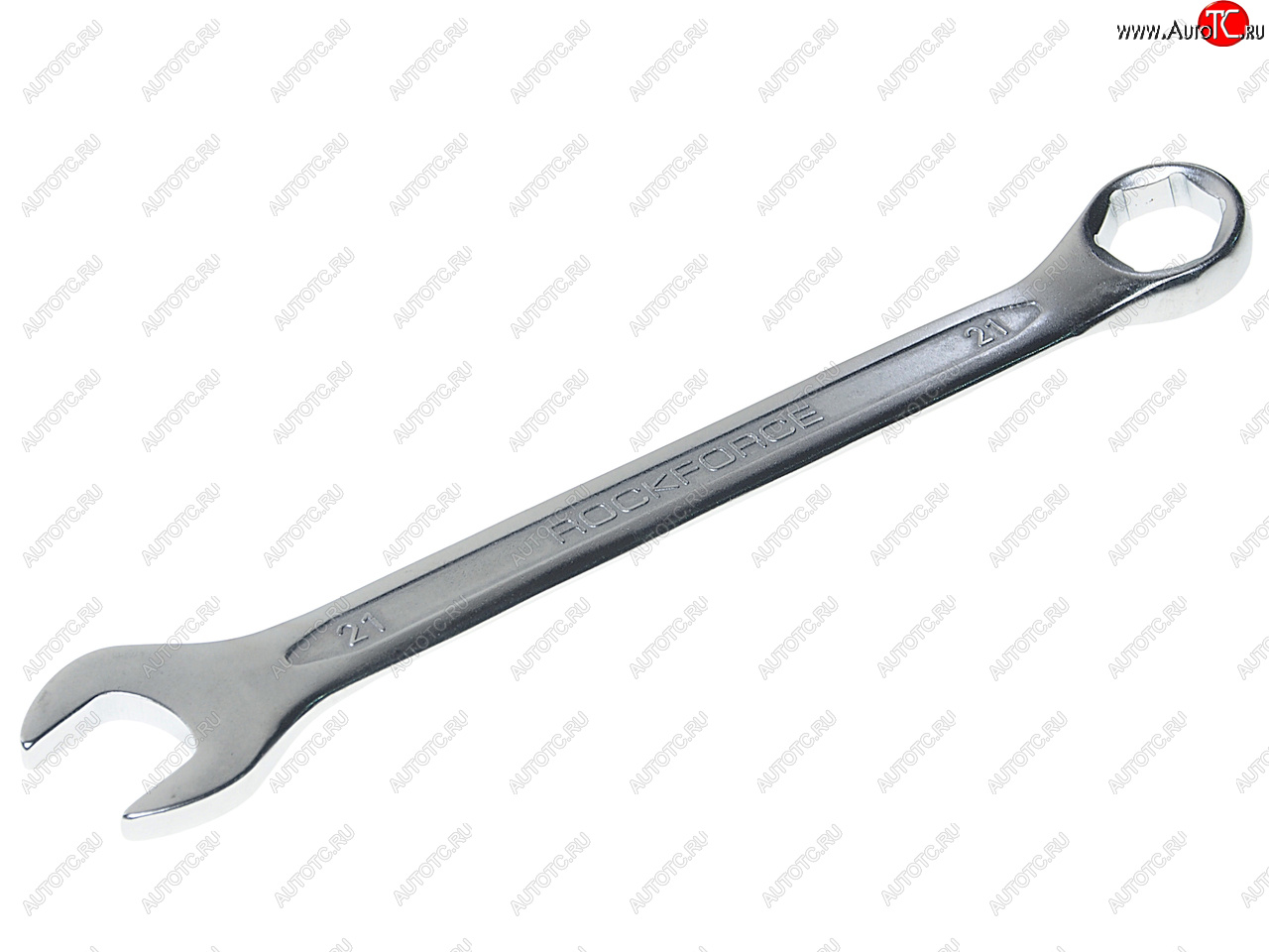 229 р. Ключ комбинированный 21х21мм шестигранный ROCKFORCE ROCKFORCE rf-75521h ROCKFORCE rf-75521h  с доставкой в г. Пермь