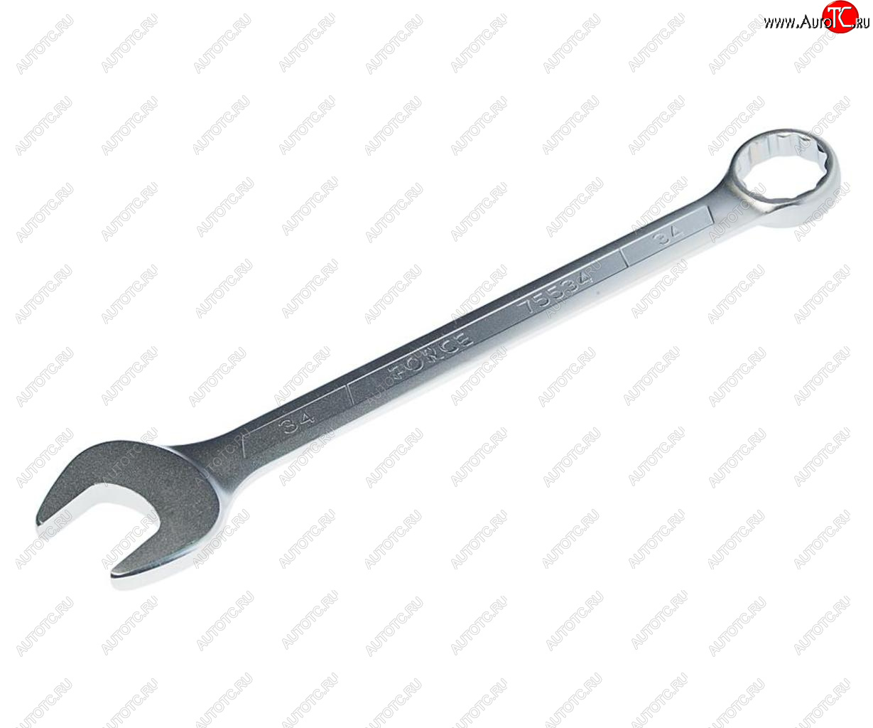 1 039 р. Ключ комбинированный 34мм 12-гранный прямой ROCKFORCE ROCKFORCE rf-75534  с доставкой в г. Пермь