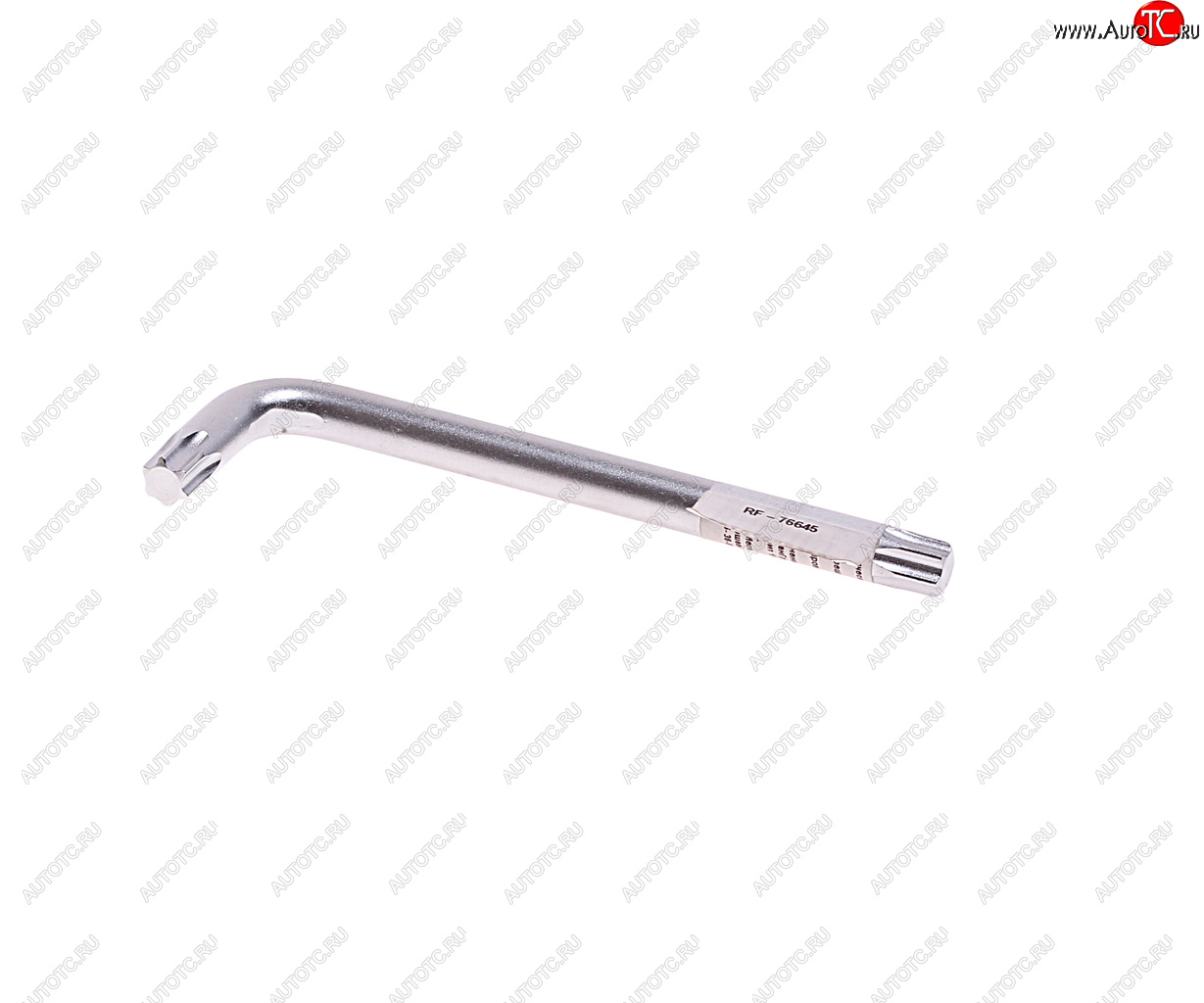 104 р. Ключ TORX Г-образный T-45 ROCKFORCE ROCKFORCE rf-76645  с доставкой в г. Пермь