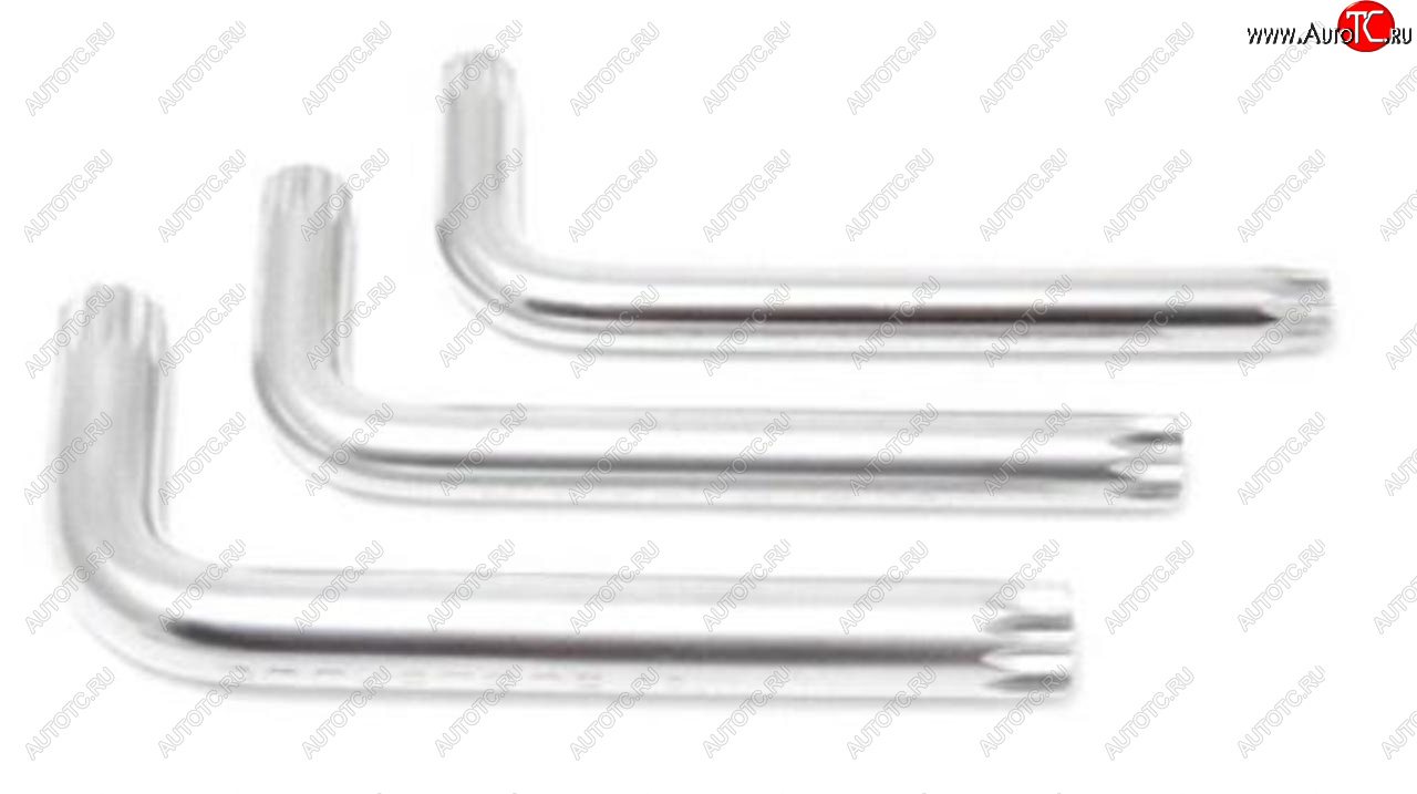 119 р. Ключ SPLINE Г-образный M8 ROCKFORCE ROCKFORCE rf-76808k  с доставкой в г. Пермь