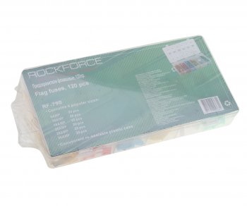 619 р. Предохранитель 5-30А флажковый 120 предметов ROCKFORCE ROCKFORCE rf-790  с доставкой в г. Пермь. Увеличить фотографию 2