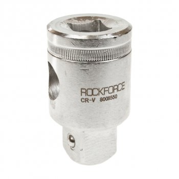 1 289 р. Адаптер 1 под вороток ROCKFORCE ROCKFORCE rf-8008550  с доставкой в г. Пермь. Увеличить фотографию 1