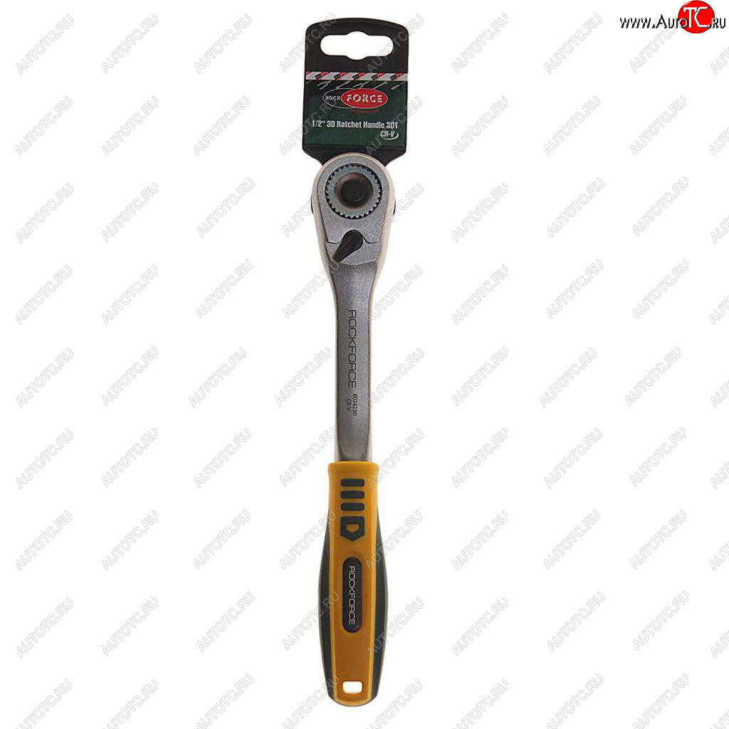 2 569 р. Ключ трещотка 14 30 зубьев с плавающим механизмом ROCKFORCE ROCKFORCE rf-802223d  с доставкой в г. Пермь