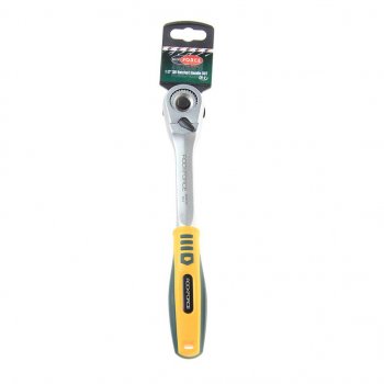 3 599 р. Ключ трещотка 12 30 зубьев с плавающим механизмом ROCKFORCE ROCKFORCE rf-802423d  с доставкой в г. Пермь. Увеличить фотографию 1