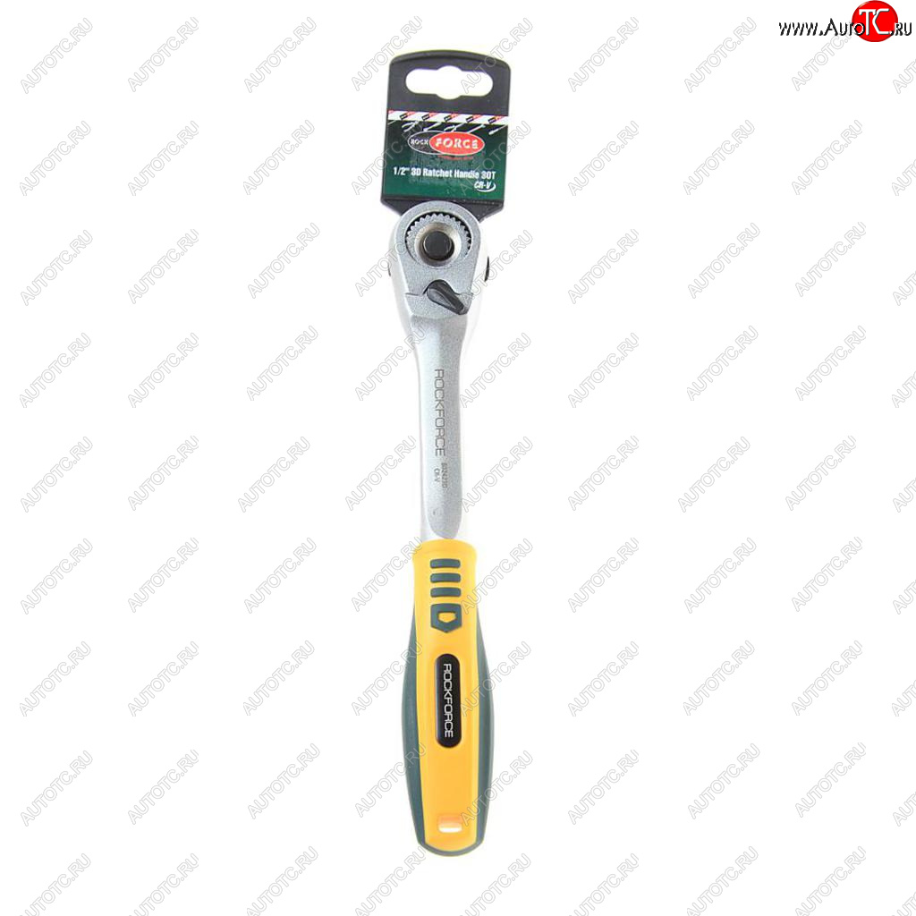 3 599 р. Ключ трещотка 12 30 зубьев с плавающим механизмом ROCKFORCE ROCKFORCE rf-802423d  с доставкой в г. Пермь