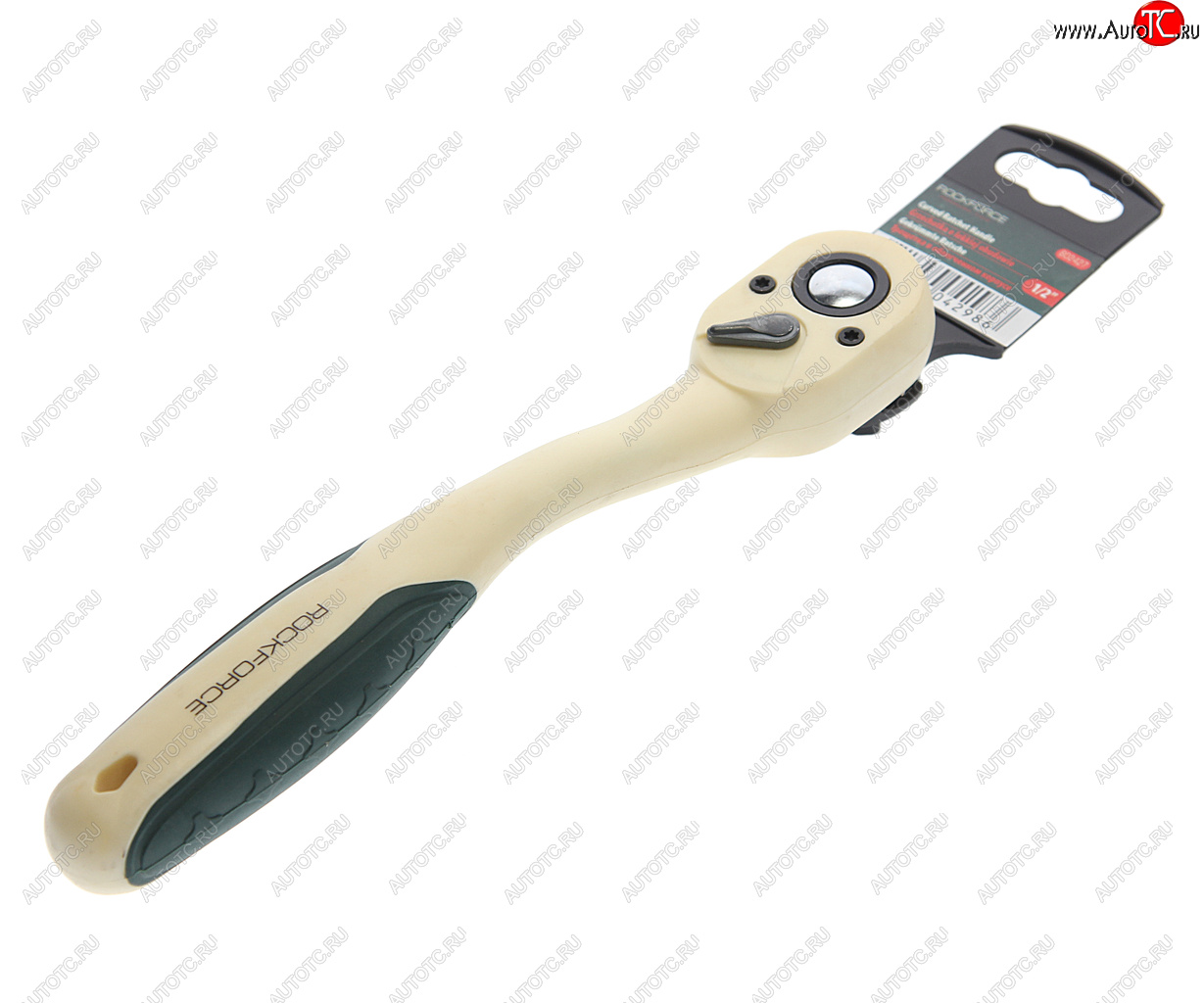 1 449 р. Ключ трещотка 12 72 зуба реверсивная в пластиковом корпусе ROCKFORCE ROCKFORCE rf-802427  с доставкой в г. Пермь