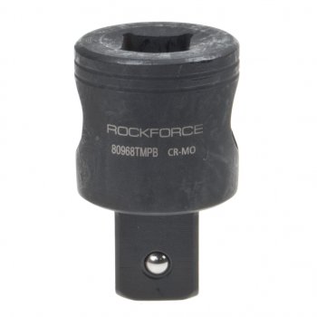999 р. Адаптер 3/4(F)х1(M) ударный под вороток ROCKFORCE ROCKFORCE rf-80968tmpb ROCKFORCE rf-80968tmpb  с доставкой в г. Пермь. Увеличить фотографию 1