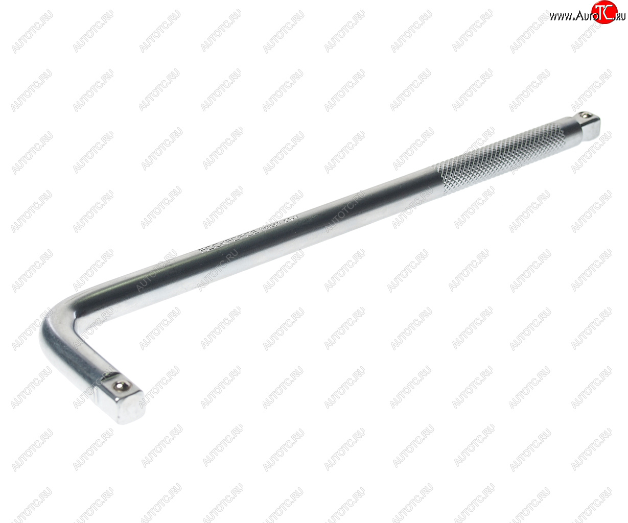 399 р. Вороток 38 L=250мм Г-образный с накаткой ROCKFORCE ROCKFORCE rf-8153250  с доставкой в г. Пермь