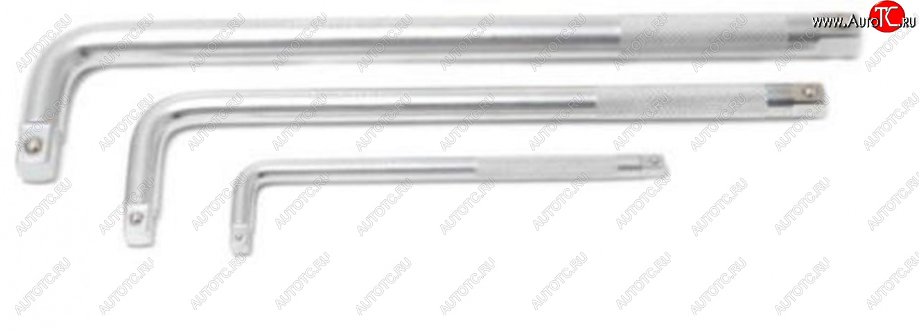 469 р. Вороток 12 L=250мм Г-образный с накаткой ROCKFORCE ROCKFORCE rf-8154250  с доставкой в г. Пермь
