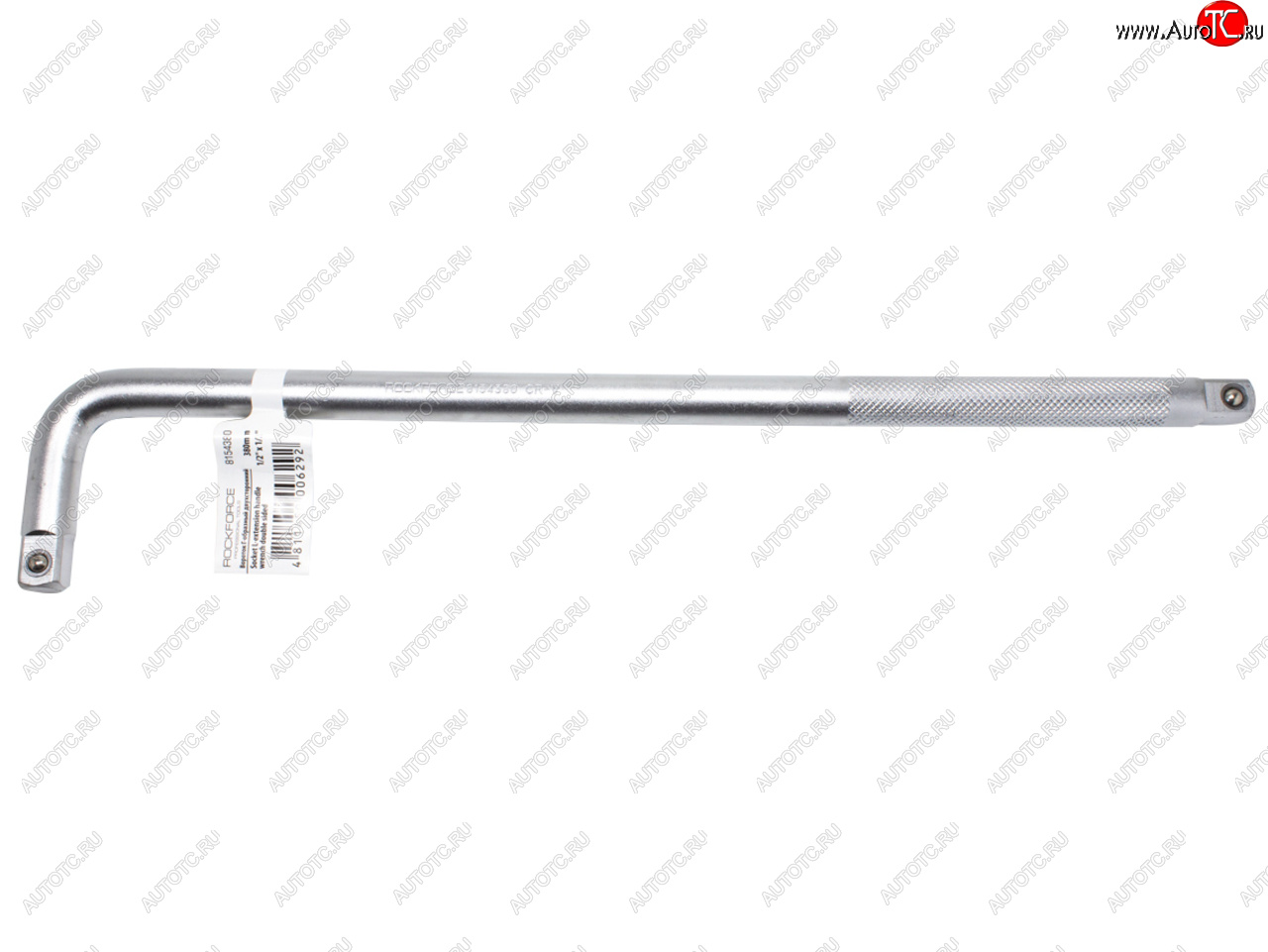 599 р. Вороток 12 L=300мм Г-образный с накаткой ROCKFORCE ROCKFORCE rf-8154300  с доставкой в г. Пермь