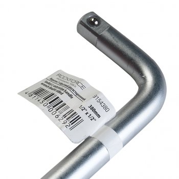 799 р. Вороток 12 L=380мм Г-образный с накаткой ROCKFORCE ROCKFORCE rf-8154380  с доставкой в г. Пермь. Увеличить фотографию 3