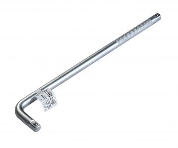 799 р. Вороток 12 L=380мм Г-образный с накаткой ROCKFORCE ROCKFORCE rf-8154380  с доставкой в г. Пермь. Увеличить фотографию 1
