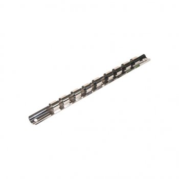 126 р. Держатель головок 1/2 L=200мм стальная рейка 9шт. ROCKFORCE ROCKFORCE rf-819409 ROCKFORCE rf-819409  с доставкой в г. Пермь. Увеличить фотографию 1