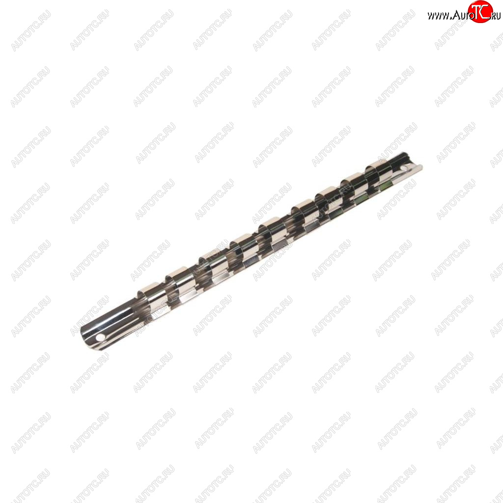 126 р. Держатель головок 1/2 L=200мм стальная рейка 9шт. ROCKFORCE ROCKFORCE rf-819409 ROCKFORCE rf-819409  с доставкой в г. Пермь