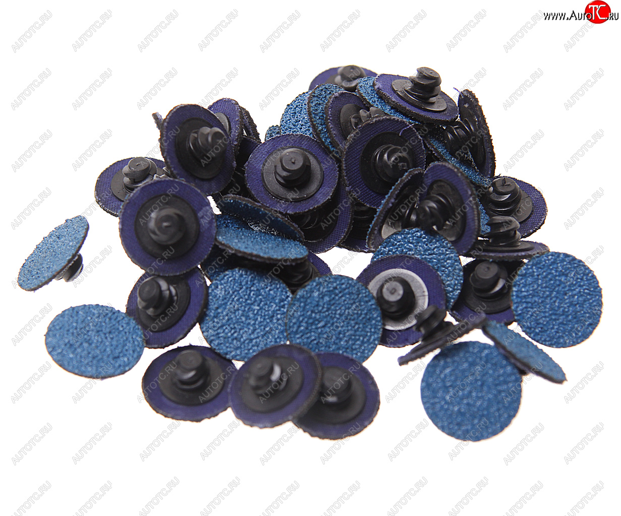 1 499 р. Круг шлифовальный 25мм (№40) абразивный синий 50шт. ROCKFORCE ROCKFORCE rf-bd140z  с доставкой в г. Пермь