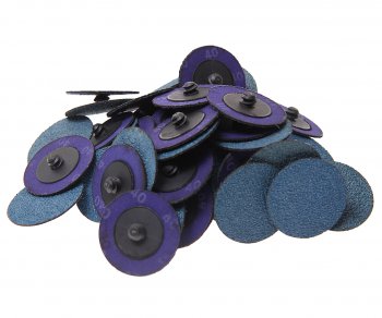 2 299 р. Круг шлифовальный 50мм (№40) абразивный синий 50шт. ROCKFORCE ROCKFORCE rf-bd240z  с доставкой в г. Пермь. Увеличить фотографию 1