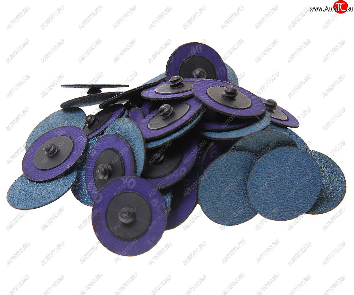 2 299 р. Круг шлифовальный 50мм (№40) абразивный синий 50шт. ROCKFORCE ROCKFORCE rf-bd240z  с доставкой в г. Пермь