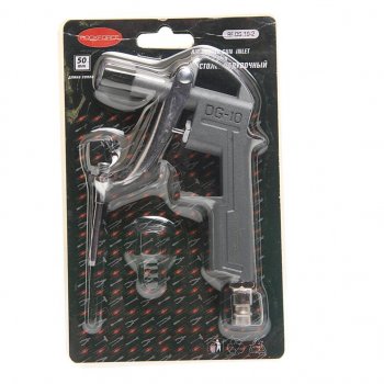 369 р. Пистолет продувочный пневматический (сопло 50мм) в блистере ROCKFORCE ROCKFORCE rf-dg-10-2  с доставкой в г. Пермь. Увеличить фотографию 3
