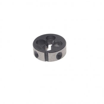 162 р. Плашка М06х1.0мм d=20мм в пластиковом футляре ROCKFORCE ROCKFORCE rf-die06100  с доставкой в г. Пермь. Увеличить фотографию 1