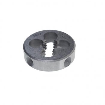 299 р. Плашка М12x1.5мм d=38мм в пластиковом футляре ROCKFORCE ROCKFORCE rf-die12150  с доставкой в г. Пермь. Увеличить фотографию 1