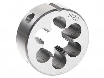 579 р. Плашка М20х2.5мм в пластиковом футляре ROCKFORCE ROCKFORCE rf-die20x2.5  с доставкой в г. Пермь. Увеличить фотографию 1