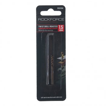 80 р. Сверло по металлу 1.5мм HSS Cobalt (3шт.) ROCKFORCE ROCKFORCE rf-ds315h  с доставкой в г. Пермь. Увеличить фотографию 1
