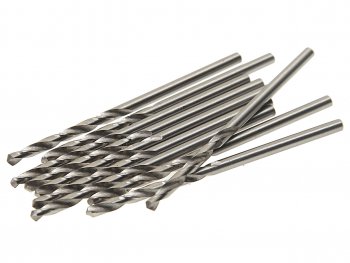 165 р. Сверло по металлу 2.5мм HSS (10шт.) ROCKFORCE ROCKFORCE rf-dsp25  с доставкой в г. Пермь. Увеличить фотографию 1