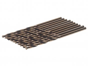 140 р. Сверло по металлу 2.4мм HSS Cobalt (10шт.) ROCKFORCE ROCKFORCE rf-dsp332 ROCKFORCE rf-dsp332  с доставкой в г. Пермь. Увеличить фотографию 1