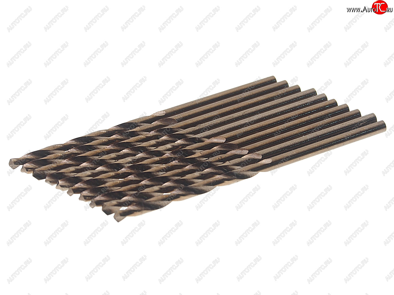140 р. Сверло по металлу 2.4мм HSS Cobalt (10шт.) ROCKFORCE ROCKFORCE rf-dsp332 ROCKFORCE rf-dsp332  с доставкой в г. Пермь