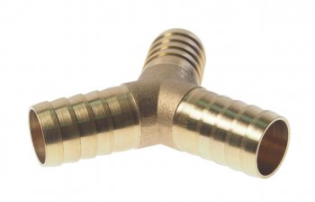 429 р. Переходник для компрессора 20мм Y-образный елочка ROCKFORCE ROCKFORCE rf-e102-58  с доставкой в г. Пермь. Увеличить фотографию 1