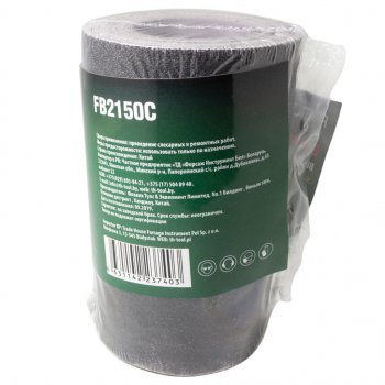 559 р. Бумага наждачная P-150 115ммх5м на тканевой основе рулон ROCKFORCE ROCKFORCE rf-fb2150c  с доставкой в г. Пермь. Увеличить фотографию 2