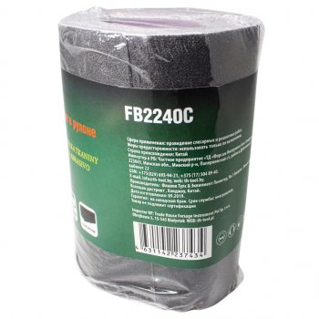 469 р. Бумага наждачная P-240 115ммх5м на тканевой основе рулон ROCKFORCE ROCKFORCE rf-fb2240c  с доставкой в г. Пермь. Увеличить фотографию 2
