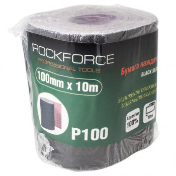 749 р. Бумага наждачная P-100 100ммх10м на тканевой основе рулон ROCKFORCE ROCKFORCE rf-fb4100c  с доставкой в г. Пермь. Увеличить фотографию 1