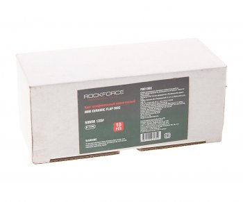 1 449 р. Круг шлифовальный лепестковый 50мм (№120) 10шт. ROCKFORCE ROCKFORCE rf-fd2120c  с доставкой в г. Пермь. Увеличить фотографию 2