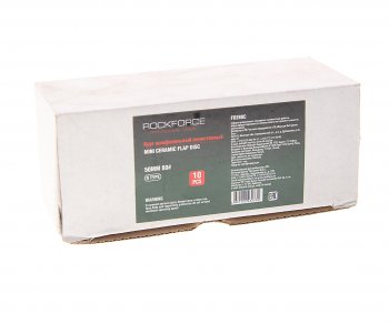 1 639 р. Круг шлифовальный лепестковый 50мм (№80) 10шт. ROCKFORCE ROCKFORCE rf-fd280c  с доставкой в г. Пермь. Увеличить фотографию 2