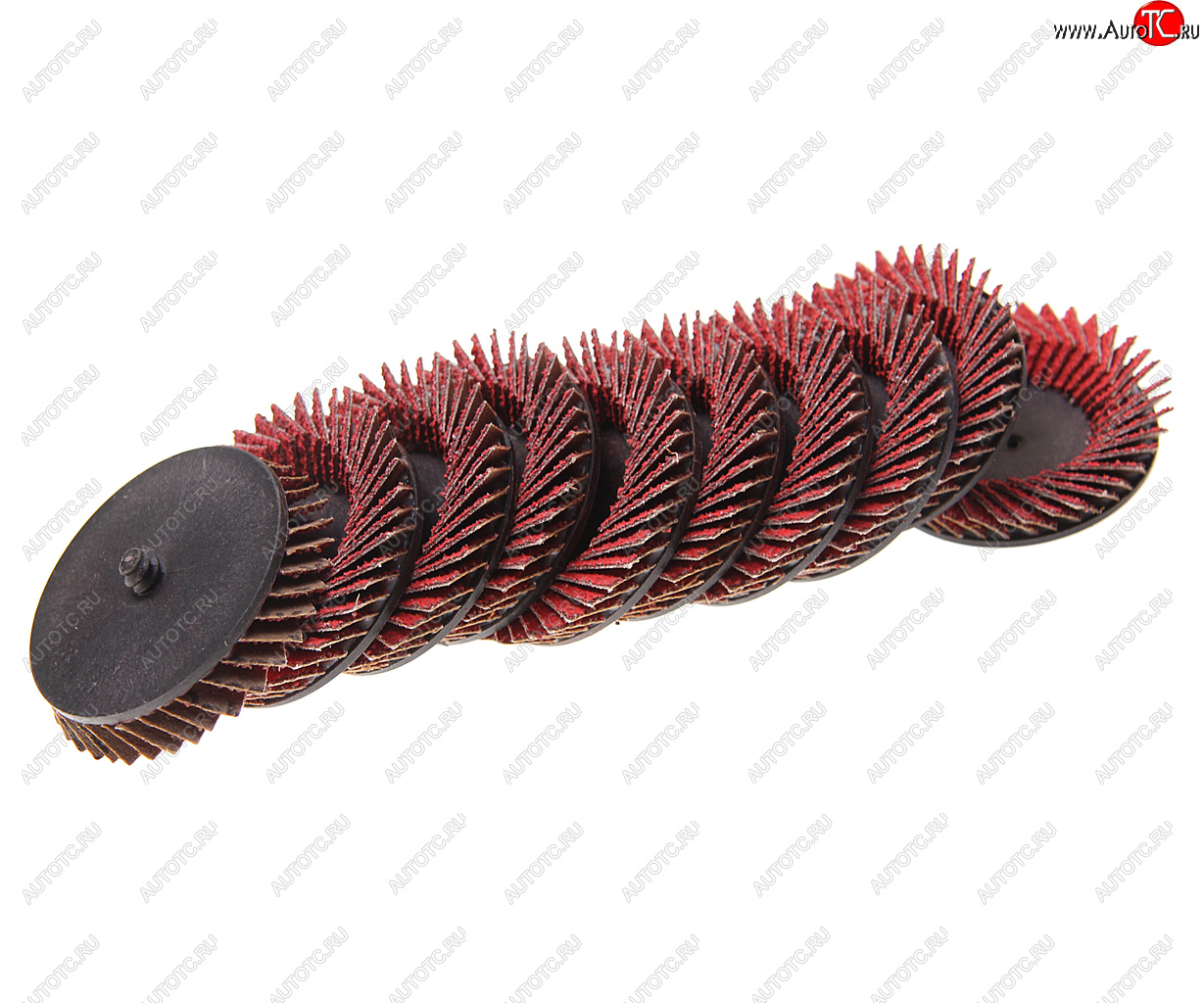 2 199 р. Круг шлифовальный лепестковый 75мм (№36) 10шт. ROCKFORCE ROCKFORCE rf-fd336c  с доставкой в г. Пермь