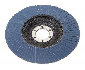 159 р. Круг лепестковый торцевой 125х22мм P120 ROCKFORCE ROCKFORCE rf-fd5120g  с доставкой в г. Пермь. Увеличить фотографию 2