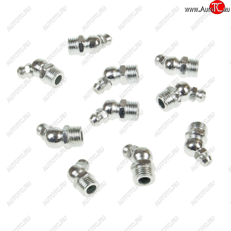 138 р. Пресс-масленка 10мм угловая (45град.), 10шт. ROCKFORCE ROCKFORCE rf-gn-01-45-10mm ROCKFORCE rf-gn-01-45-10mm  с доставкой в г. Пермь