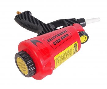 5 399 р. Пистолет пескоструйный с бачком 1л ROCKFORCE ROCKFORCE rf-hsb-ii  с доставкой в г. Пермь. Увеличить фотографию 2