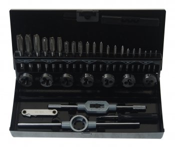 3 299 р. Набор метчиков и плашек 32 предмета ROCKFORCE ROCKFORCE rf-m032-1 ROCKFORCE rf-m032-1  с доставкой в г. Пермь. Увеличить фотографию 2