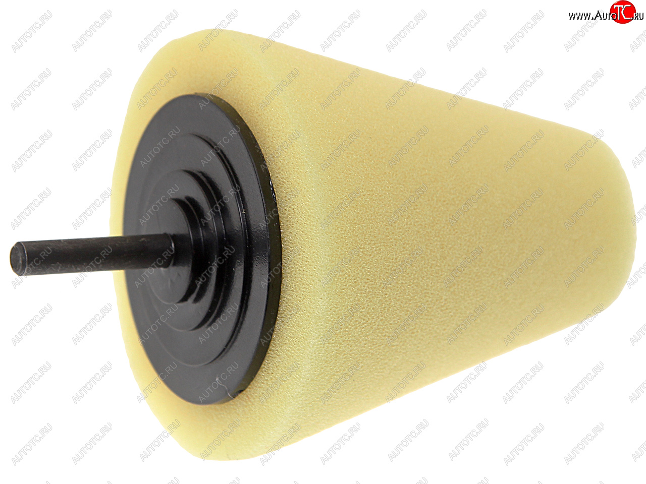459 р. Губка для полировки 80x30мм конусная для дрели желтая ROCKFORCE ROCKFORCE rf-pl80h  с доставкой в г. Пермь