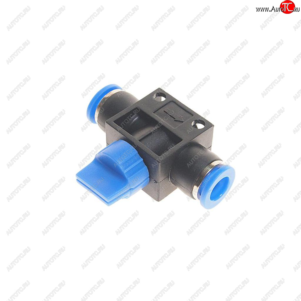 259 р. Фитинг для пластиковых трубок 8x8мм с краном ROCKFORCE ROCKFORCE rf-shvff08-08  с доставкой в г. Пермь