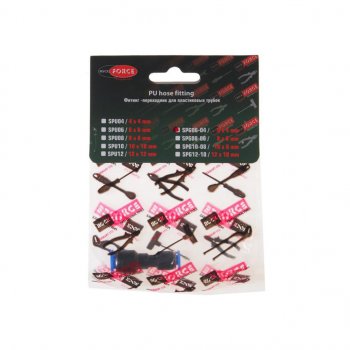 47 р. Фитинг для пластиковых трубок 6x4мм ROCKFORCE ROCKFORCE rf-spg06-04  с доставкой в г. Пермь. Увеличить фотографию 2
