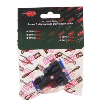 71 р. Фитинг для пластиковых трубок Y-образный 10мм ROCKFORCE ROCKFORCE rf-spy10  с доставкой в г. Пермь. Увеличить фотографию 2