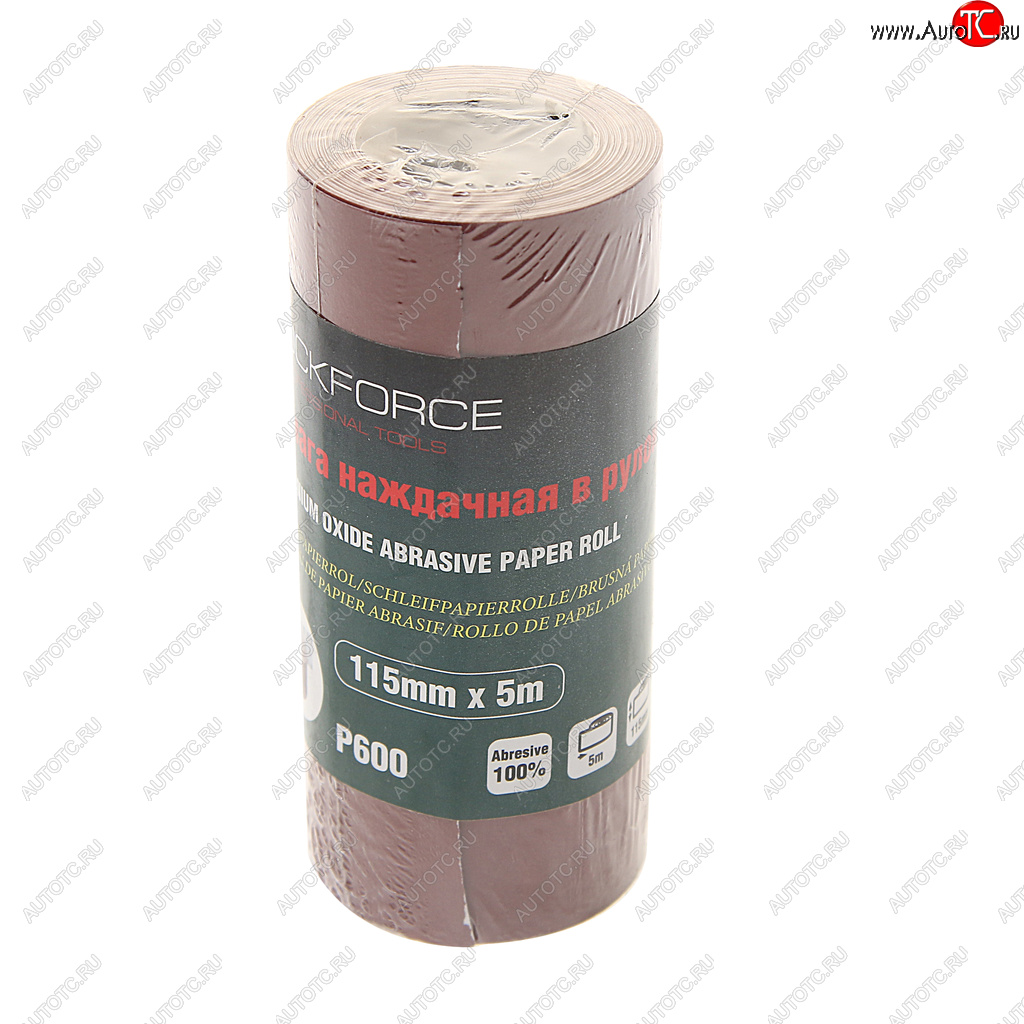 299 р. Бумага наждачная P-600 115ммх5м рулон ROCKFORCE ROCKFORCE rf-sr2600a  с доставкой в г. Пермь