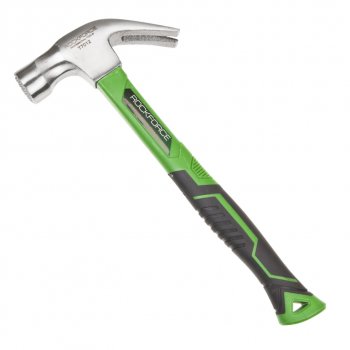 539 р. Молоток гвоздодер 0.350кг фибергласовая ручка ROCKFORCE ROCKFORCE rf-t7012  с доставкой в г. Пермь. Увеличить фотографию 1